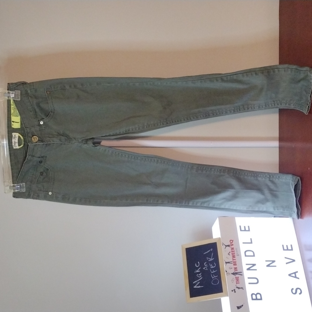 Army Green skinny pants